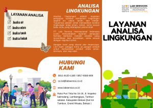PT Lab Services Internasional Indonesia Mendukung Keberlanjutan Lingkungan Melalui Layanan Analisa Lingkungan