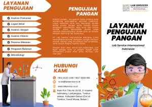 PT Lab Services Internasional Indonesia Hadirkan Layanan Pengujian Pangan Terpercaya